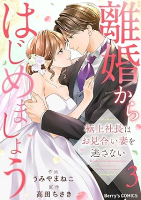 離婚からはじめましょうー極上社長はお見合い妻を逃さないー 第01-03巻 [Rikon kara hajimemasho Gokujo shacho wa omiaizuma o nigasanai vol 01-03]